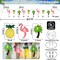 8.5ft Tropical LED String Lights - Flamingo Pineapple Palm Tree Party Decorations - Battery Operated Hawaiian Tiki Lights for Pool, Beach & Summer Bar Decor